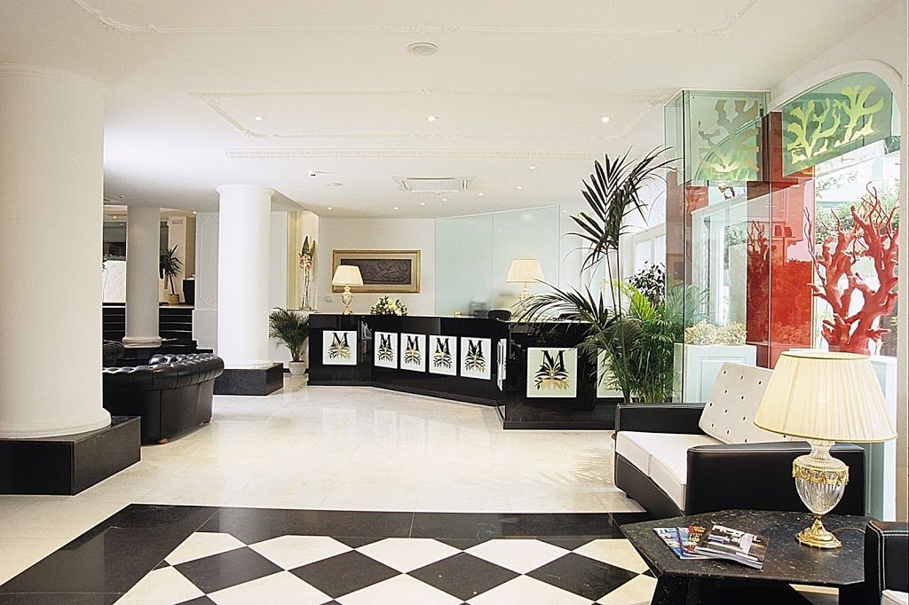 M Glamour Hotel Gabicce Mare Interior foto